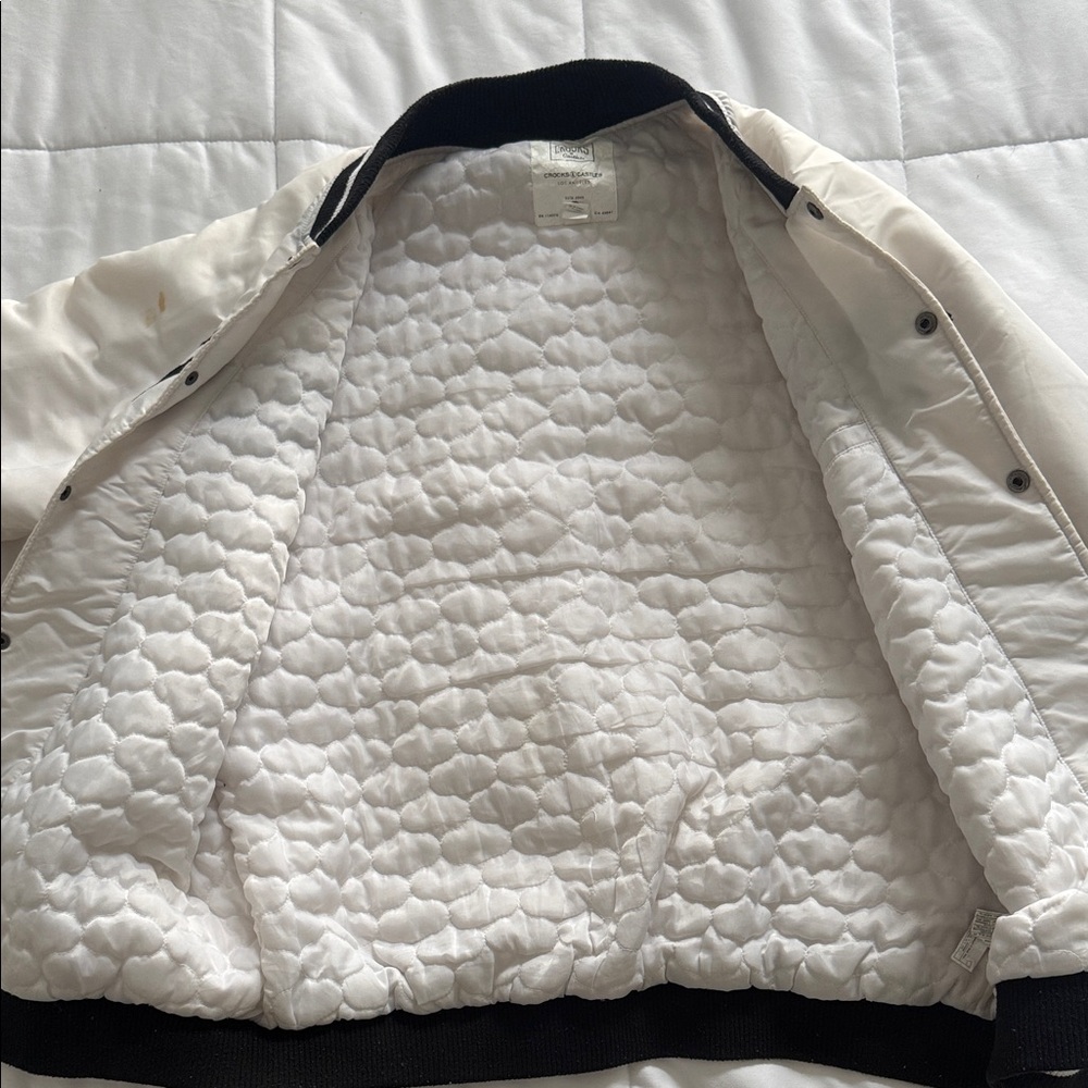 Crooks & Castles Black and White Varsity Jacket - Picture 2 of 7
